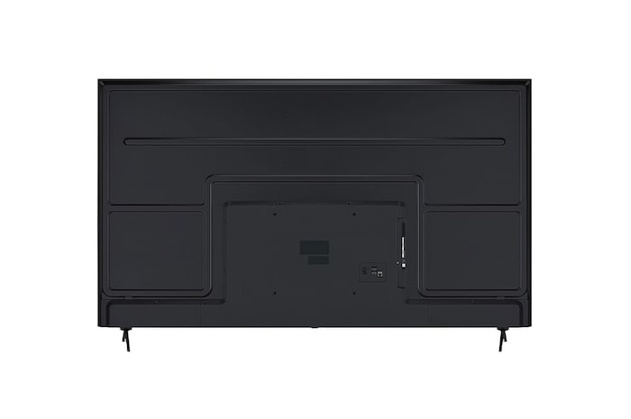 Vista posterior de la LG UHD UA80 TV.