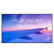 Vista frontal de UHD Signage Display 55UH7N-E