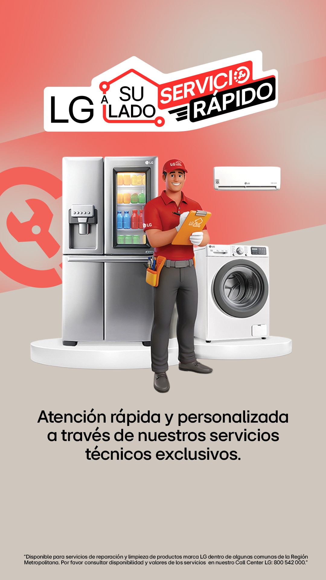 LG a su lado