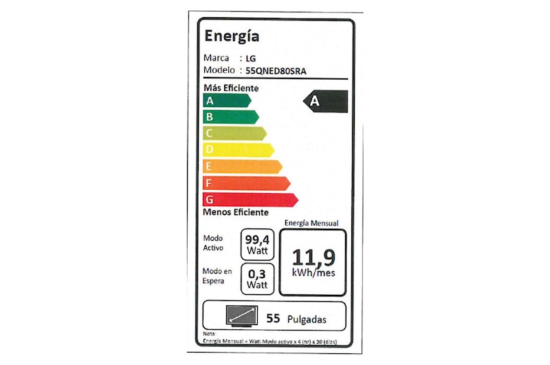 Energy label 