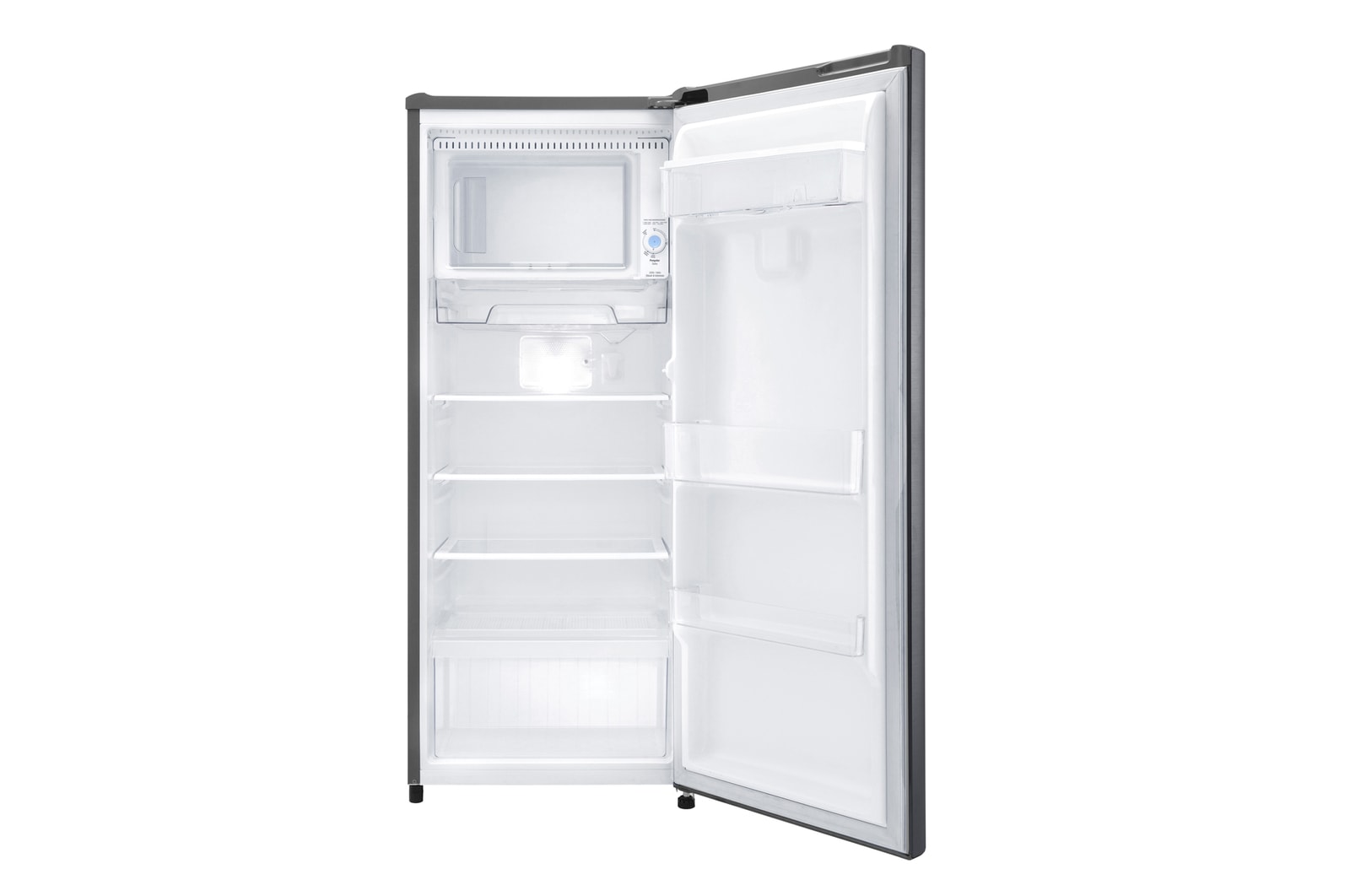 front view full door open without food