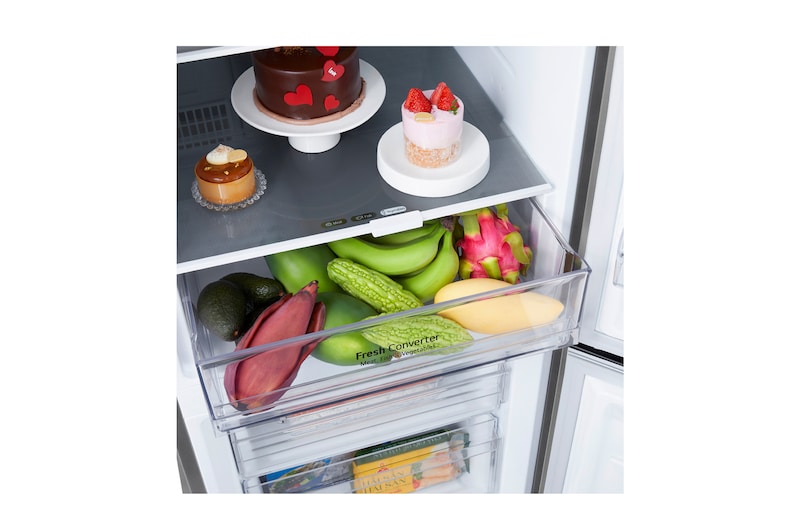 drawer with vegitables