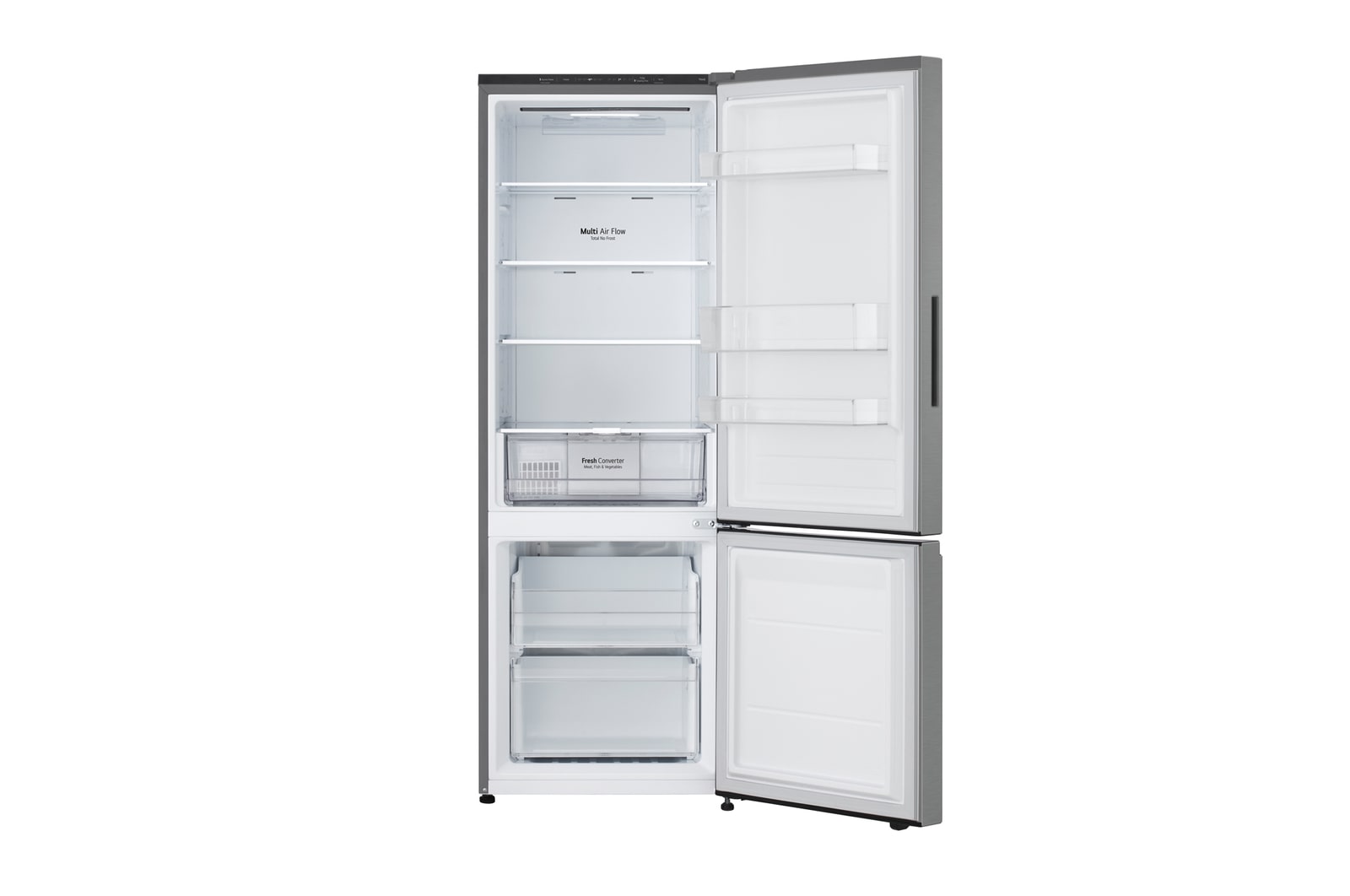 front view full door open without food
