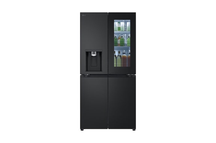 Vista frontal de Refrigerador French Door 418L con InstaView™, GM57WXM