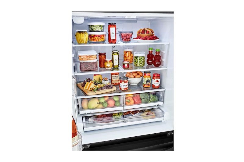 Shelving System Filled view