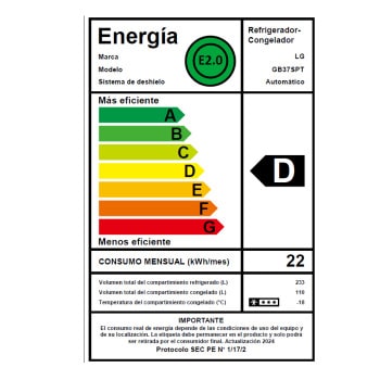 Energy label 