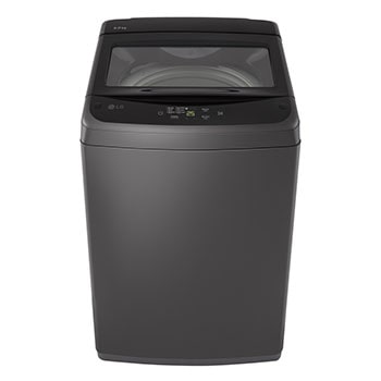 Vista frontal  de perfil Lavadora Carga Superior LG WT9MVTB