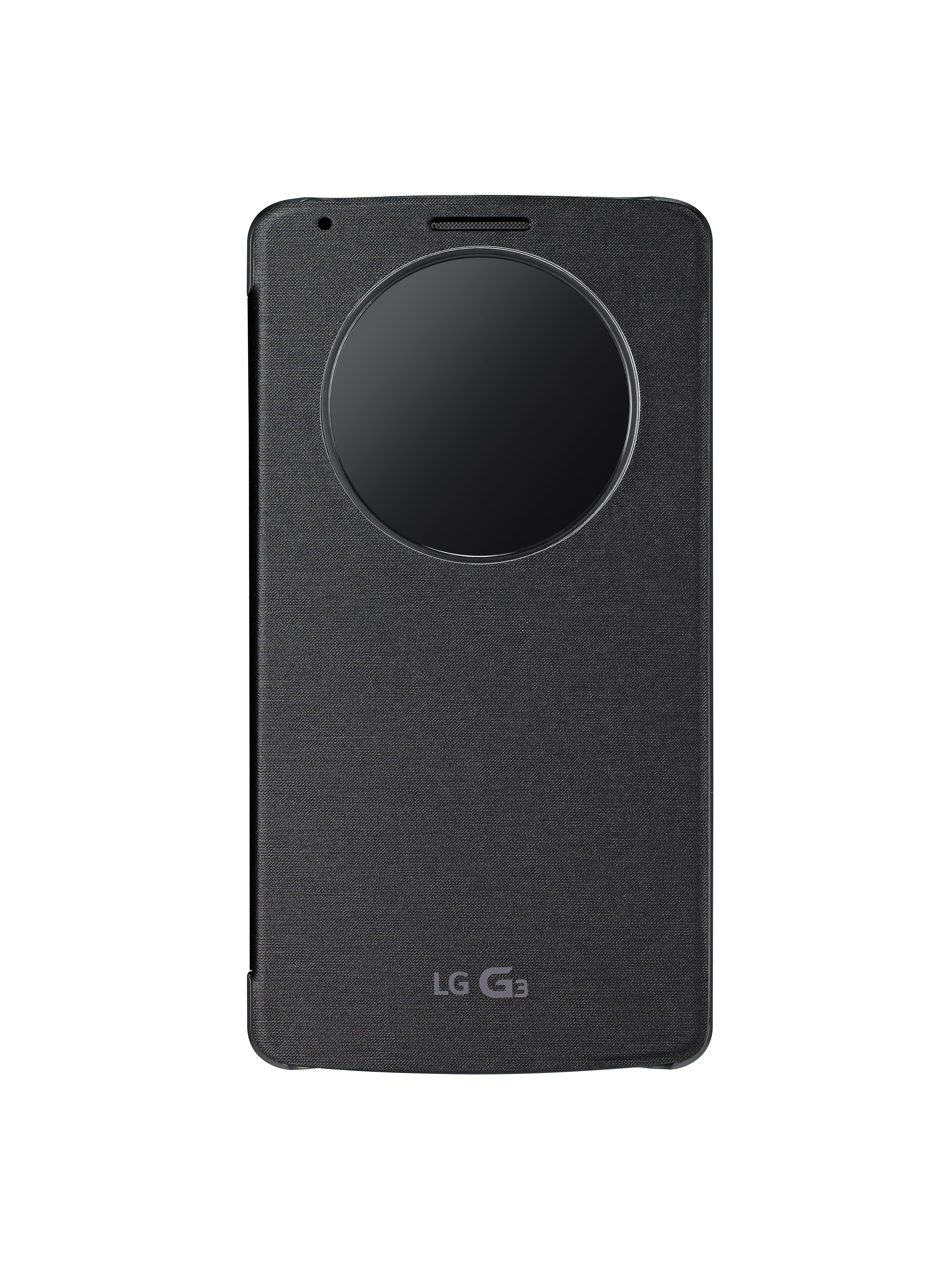 LG Funda Quick Circle Negra para LG G3, CCF-345G