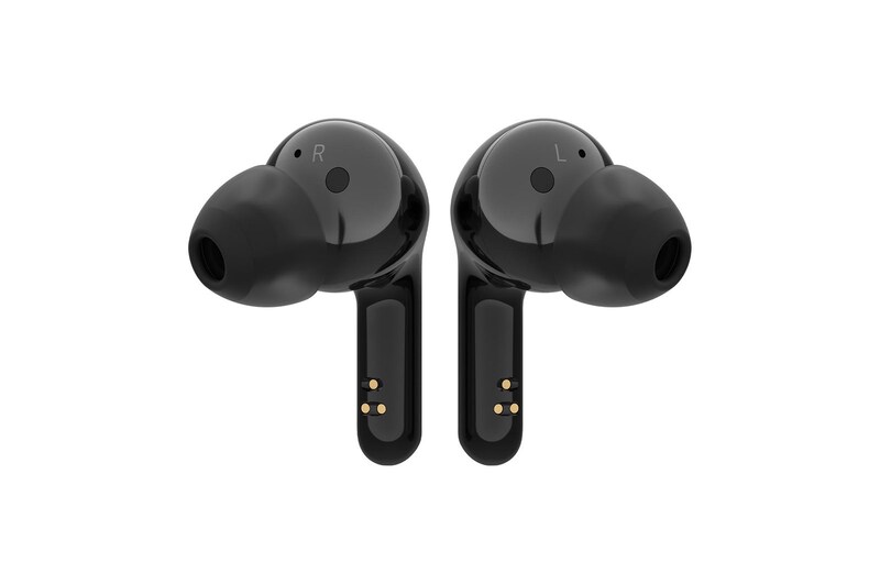 LG TONE Free FN6 - UVNano 99,9% Audífonos inalámbricos Bluetooth (TWS) con Meridian Sound, micrófono dual para trabajo / oficina en casa, compatible con iPhone / Android, carga inalámbrica y rápida., HBS-FN6
