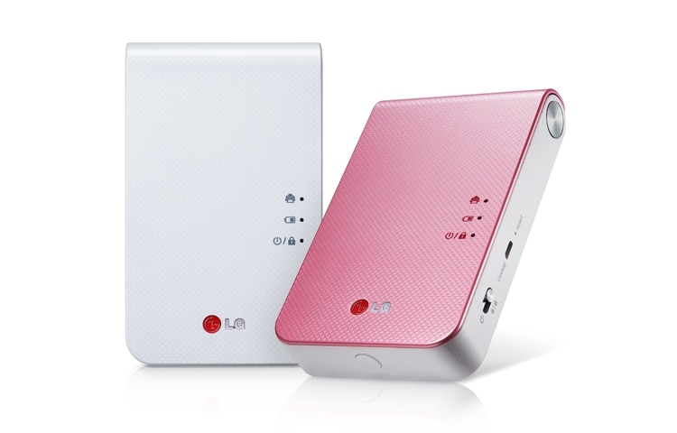 LG Impresora de bolsillo con tecnología Zink (sin tinta), soporte para Bluetooth, función de generador de código QR y NFC. Compatible con Android e iOS, PD239P