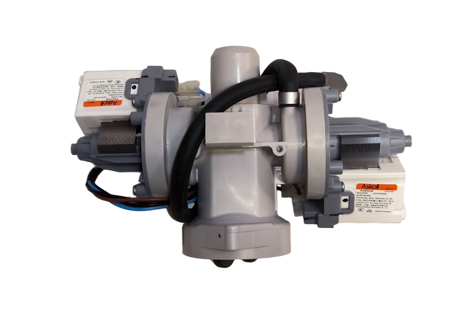 drain pump front view