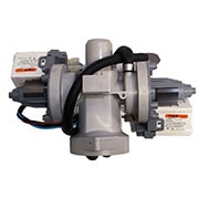 drain pump front view
