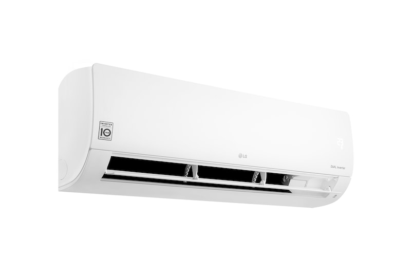 LG DUALCOOL, Aire acondicionado inverter, Ahorro de energía, Frío/Calor, 12,000 BTU/h, 10 años de garantía en el compresor, S4-W12JA3AA