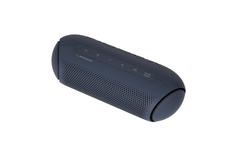 LG XBOOM Go PL5 Parlante Bluetooth inalámbrico portátil con hasta 18 horas de batería, IPX5 resistente al agua, Sound Boost para exteriores., PL5