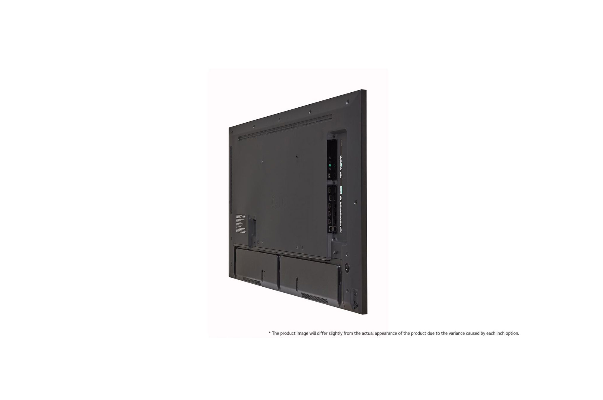 Vista trasera lateral de -45 grados (* La imagen del producto puede diferir ligeramente de la apariencia real del producto según las variaciones de pulgadas de cada modelo).