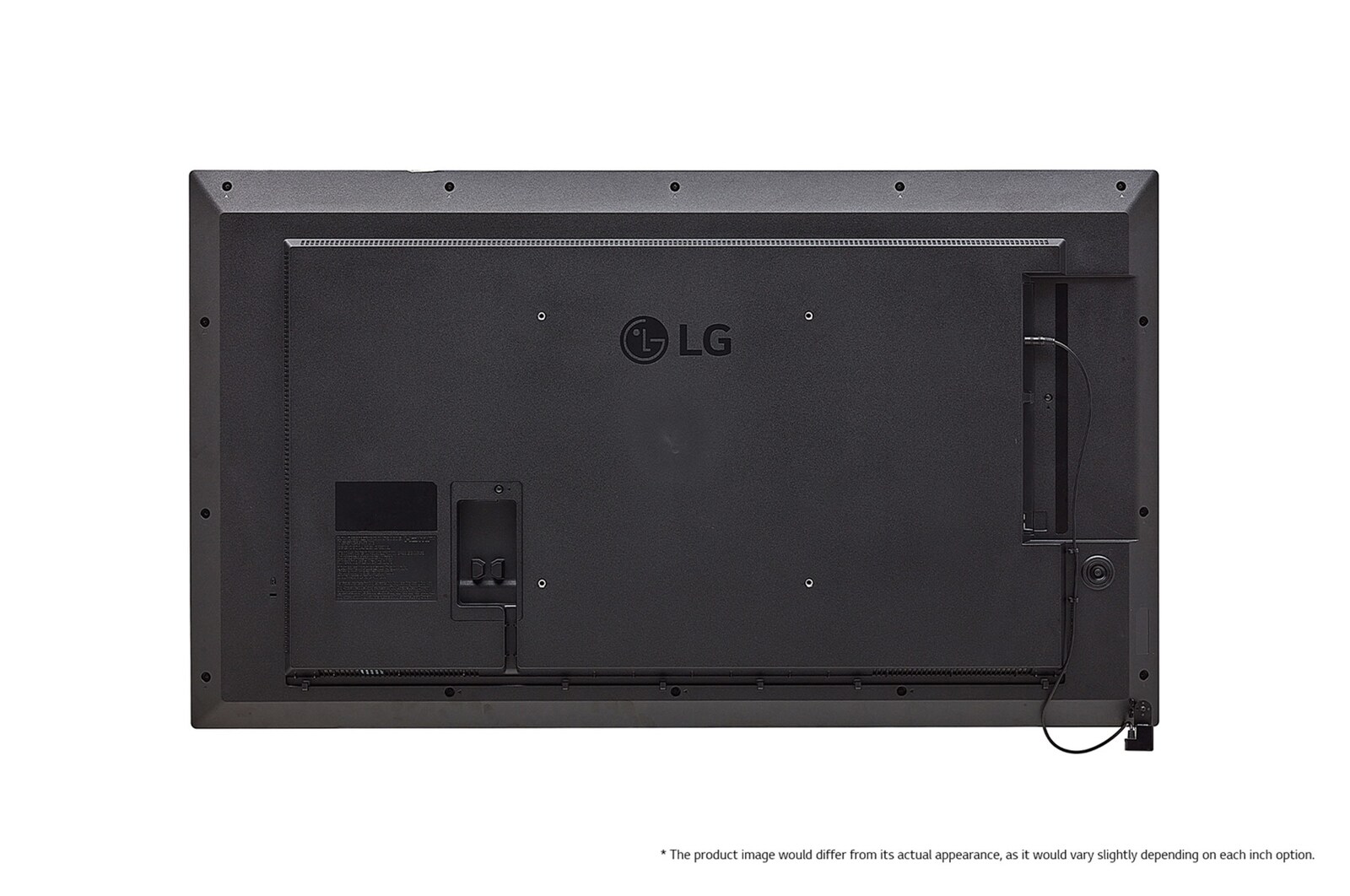 LG Pantalla de señalización UHD, Vista trasera, 49UM5N-E