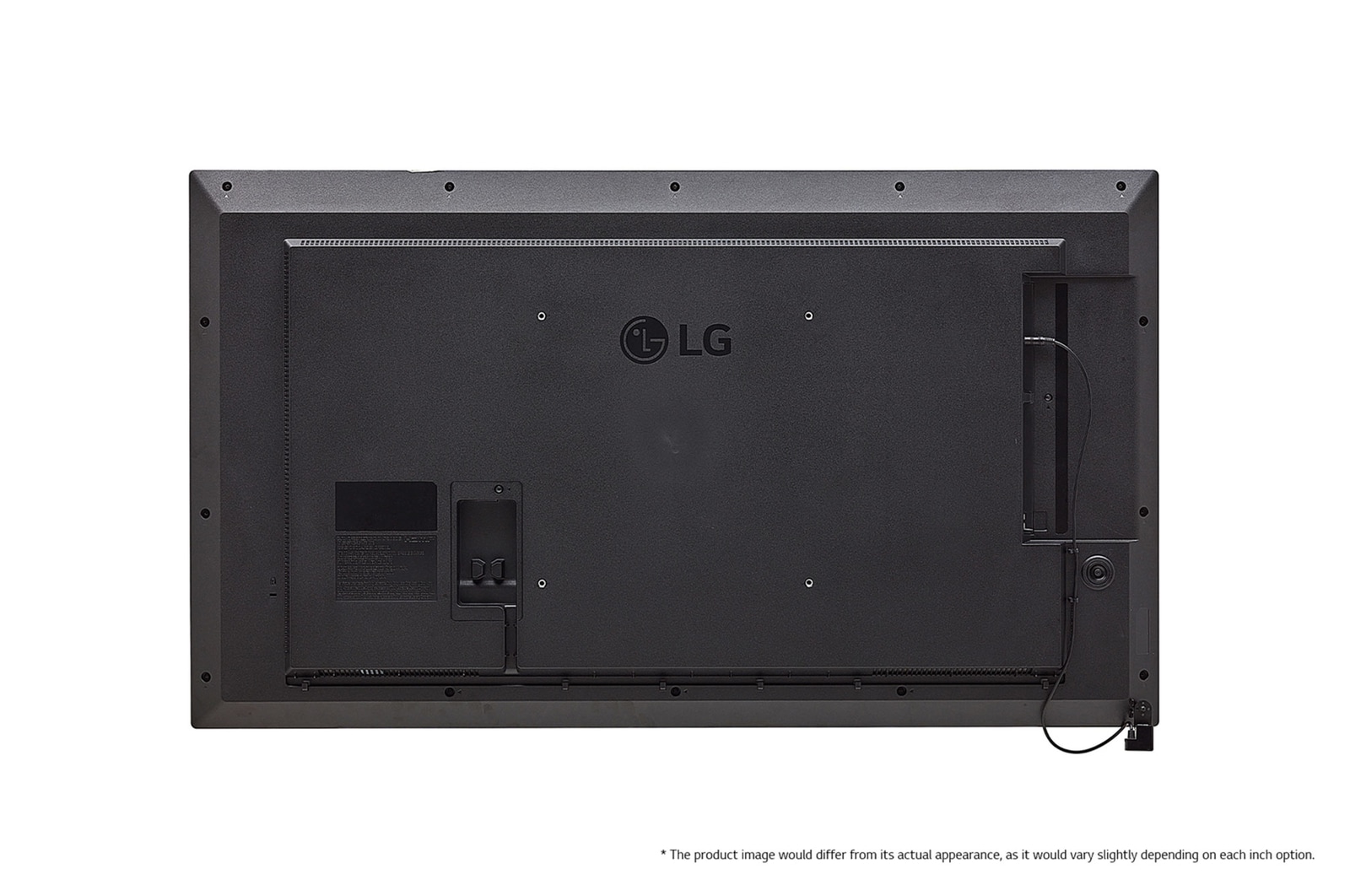 LG Pantalla de señalización UHD, Vista trasera, 55UM5N-E