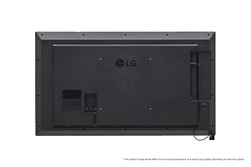LG Pantalla de señalización UHD, Vista trasera, 55UM5N-E
