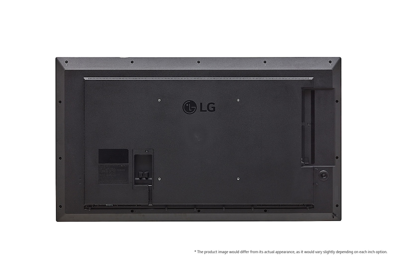 LG Pantalla de señalización UHD, vista trasera , 55UM5N-E