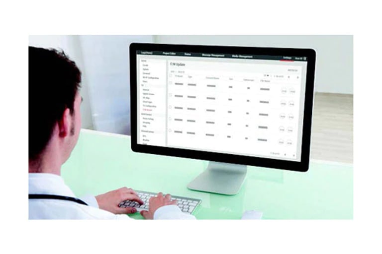 Servidor Pro:Centric® - cliente de administración del servidor