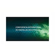 Vista frontal de Video Wall con bisel delgado FHD de 55" y 700 nits GPEJ100-GN