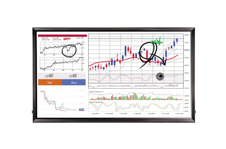 LG Tablero digital interactivo, 86TR3D-B