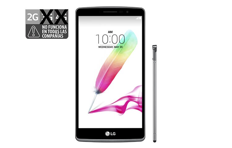 Vista frontal de LG G4 Stylus 3G LG G4 Stylus 3G