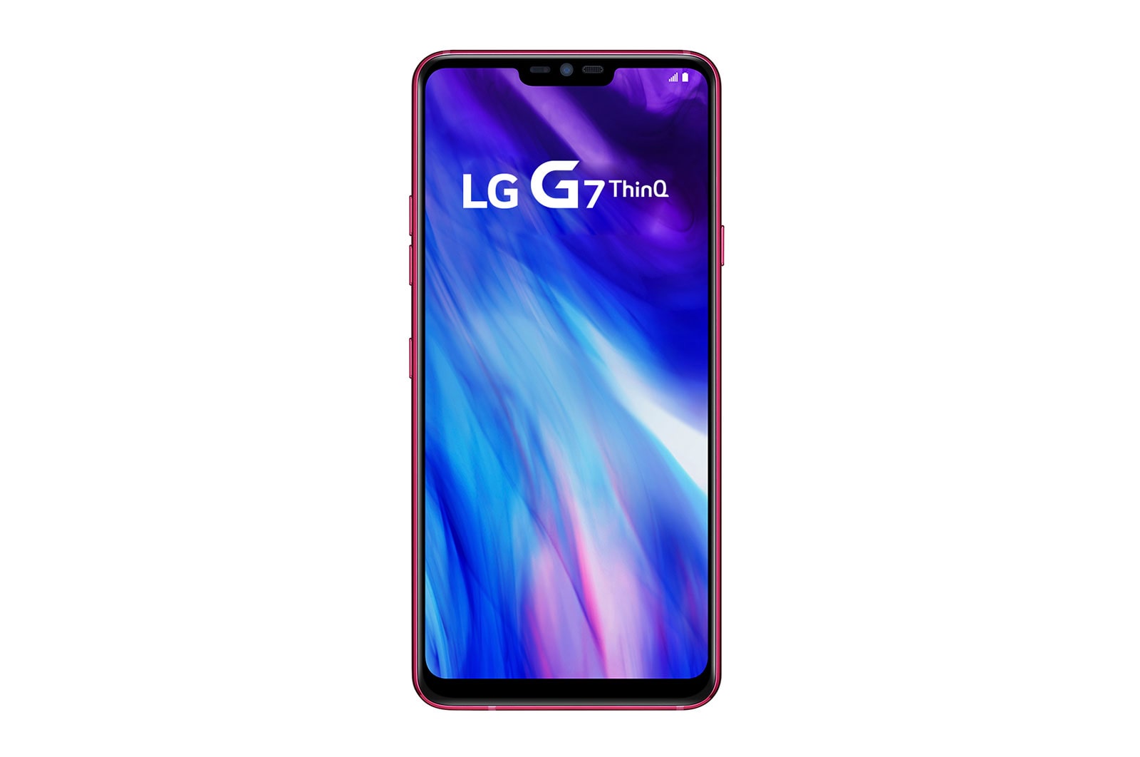 Vista frontal de LG G7 ThinQ LMG710EM