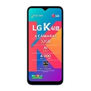 Vista frontal de LG K41S, Cuatro Cámaras LMK410HM