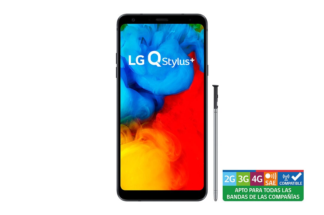 LG Electronics - SIMフリー LG Q Stylus LM-Q710XM ブルー◆美品◆257 大画面でみやすく、ペン操作で使いやすい、新しいスマホ体験を