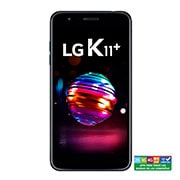 Vista frontal de LG K11 Plus LMX410FC