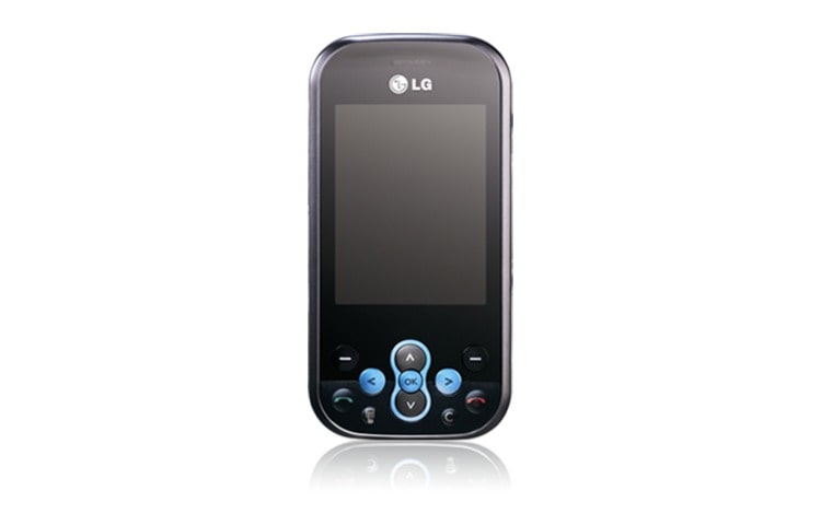 Vista frontal de Pantalla LCD de 2.4&#34; con capacidad de memoria MicroSD hasta 8GB. GT360