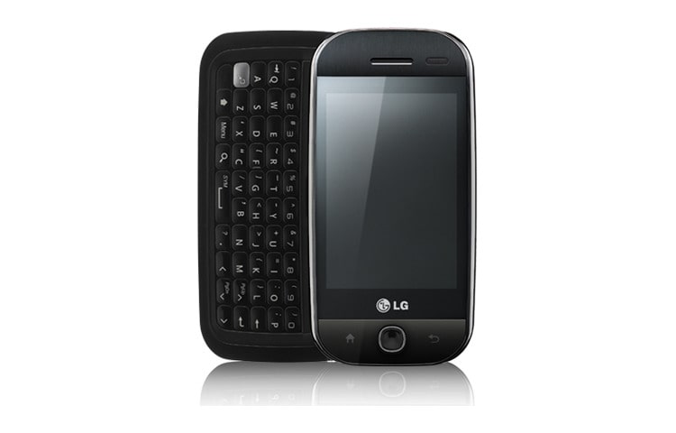 Vista frontal de Touch Qwerty &#43; Android™ GW620