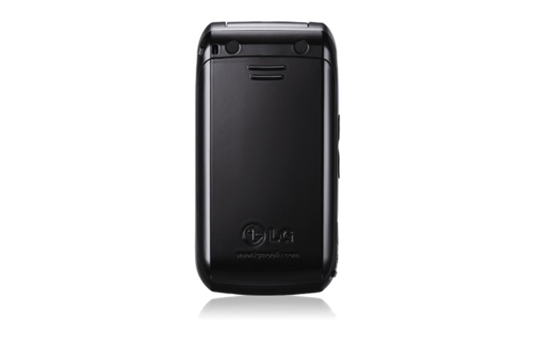 LG Clamshell VGA con reproductor de MP3 y memoria externa, KP210A