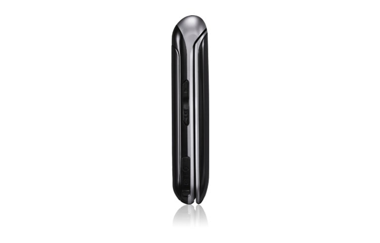 LG Clamshell VGA con reproductor de MP3 y memoria externa, KP210A