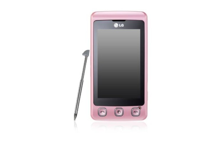Vista frontal de Cámara&#43;Micro SD&#43;MP3&#43;TouchPad KP570
