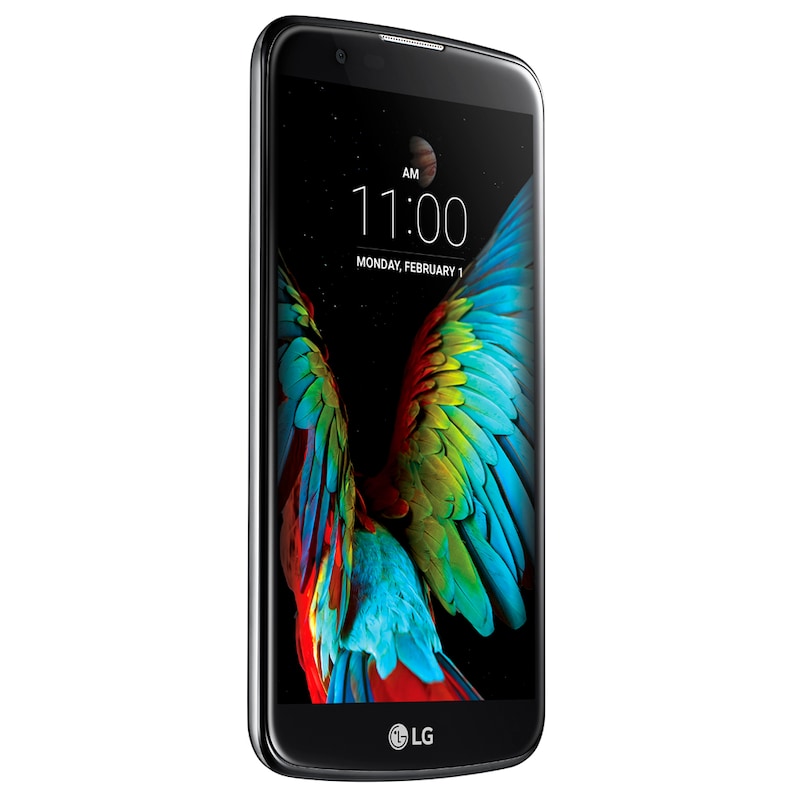 LG K10 con pantalla HD 5,3'' con tecnología IPS LCD, con cámara 13MP, cristal curvo y diseño redondeado, LG K10