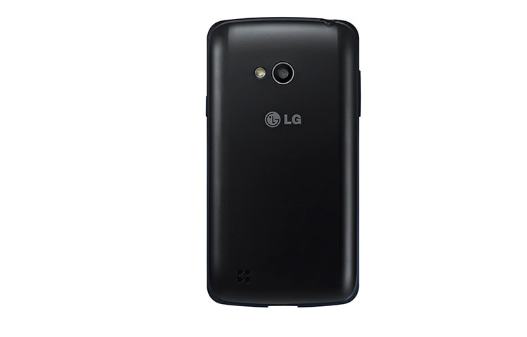 LG L50, smartphone deportivo con pantalla de 4'', Android 4,4 Kit Kat, procesador Dual Core de 1.3 GHz, cámara de 5MP con auto focus, batería de 1900 mAH, LGD213C