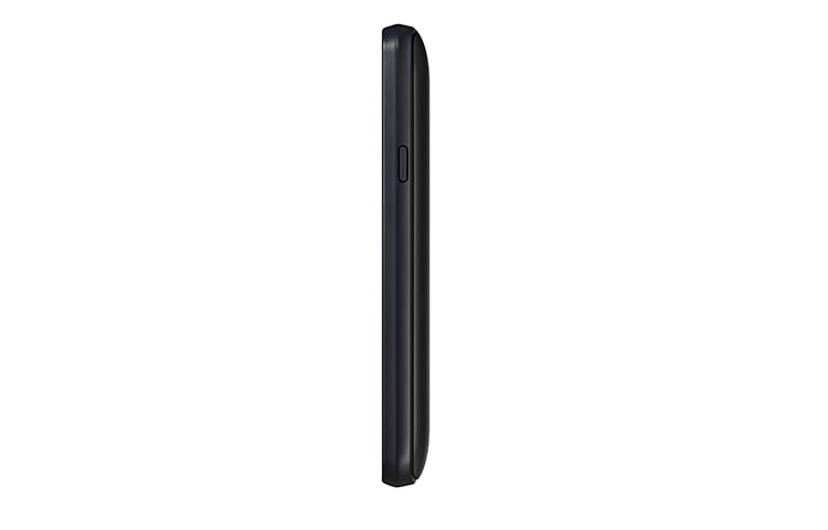 LG L50, smartphone deportivo con pantalla de 4'', Android 4,4 Kit Kat, procesador Dual Core de 1.3 GHz, cámara de 5MP con auto focus, batería de 1900 mAH, LGD213C