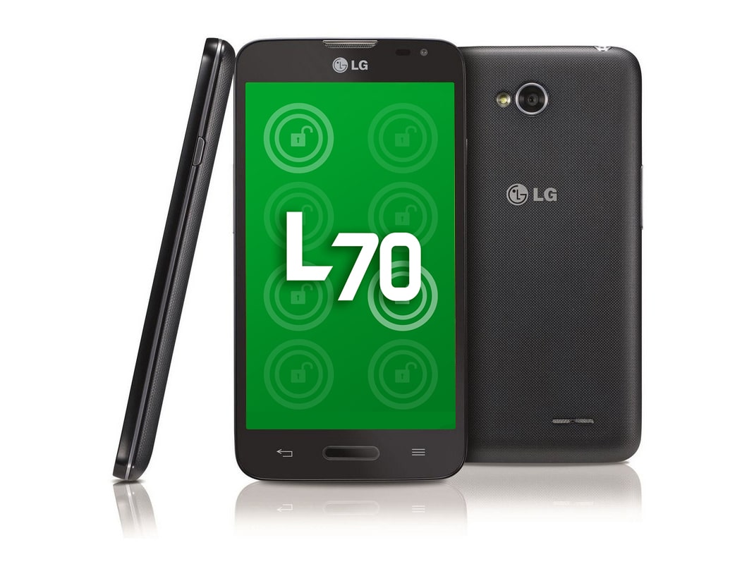LG L70, smartphone con pantalla IPS de 4,5'', Android 4.4 Kit Kat, procesador Dual Core de 1,2 GHz y batería de 2100mAH, LGD320
