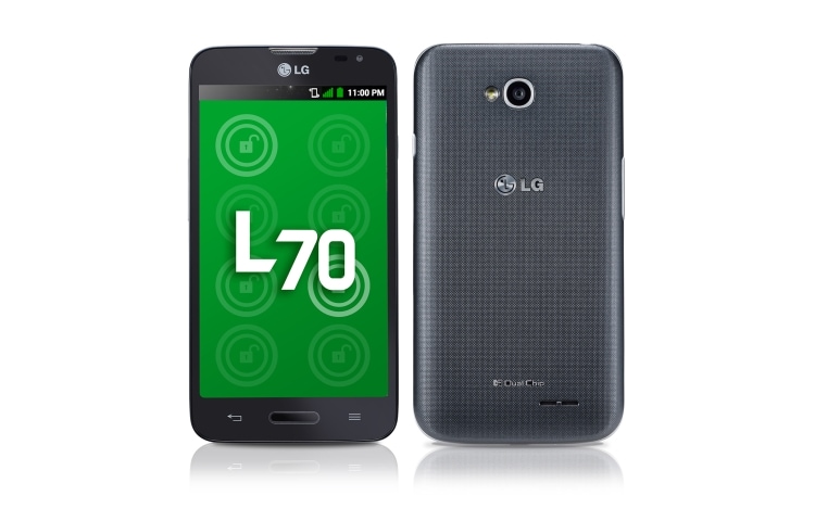 LG L70, smartphone con pantalla IPS de 4,5'', Android 4.4 Kit Kat, procesador Dual Core de 1,2 GHz y batería de 2100mAH, LGD320