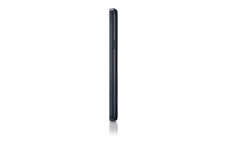 LG L80, smartphone con pantalla IPS de 5'', Android 4.4 Kit Kat, procesador Dual Core de 1.2 GHz, cámara de 8MP y batería de 2540mAh, color negro., LGD380