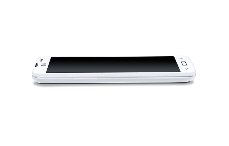 LG L90, Smartphone con pantalla IPS de 4,7'', Android 4.4 Kit Kat, procesador Quad Core de 1.2 GHz, cámara de 8 MP y batería de 2540MAH, LGD400H Blanco