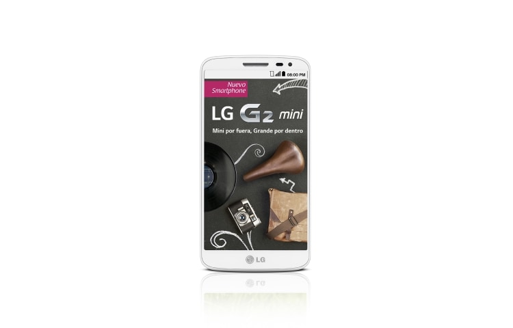 LG Smartphone Android 3G con botón trasero, pantalla 4'7" IPS, procesador 1.2 GHZ Quad Core y batería de larga duración de 2.440 MAH, LGD618 Blanco