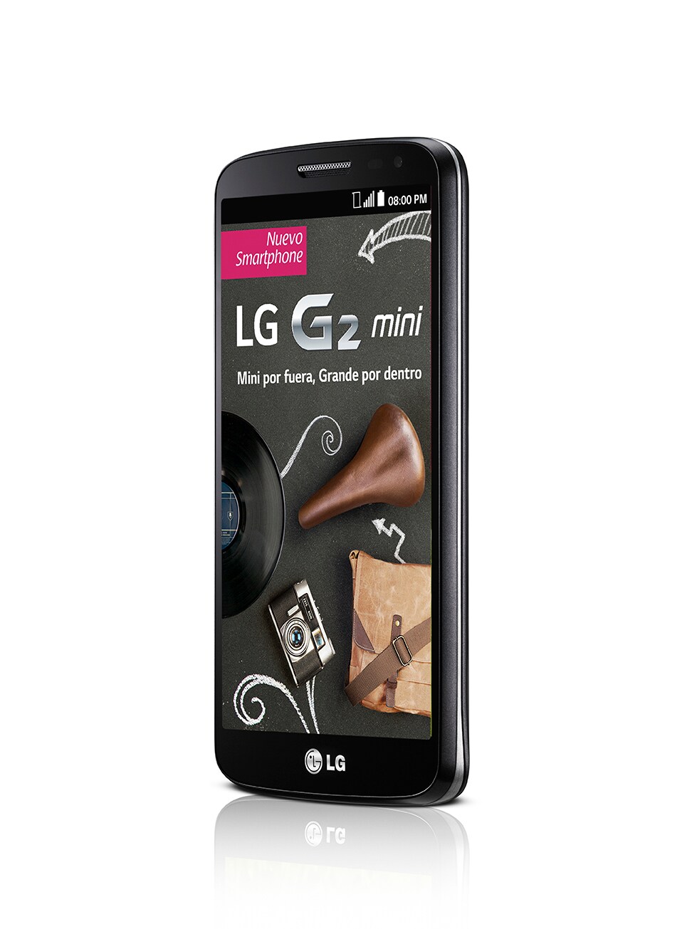 LG Smartphone Android 3G con botón trasero, pantalla 4'7" IPS, procesador 1.2 GHZ Quad Core y batería de larga duración de 2.440 MAH, LGD618