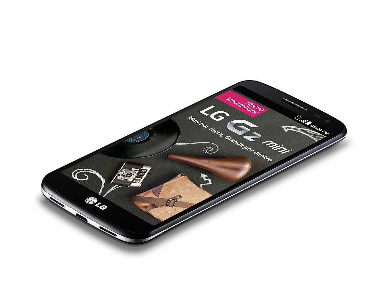 LG Smartphone Android 3G con botón trasero, pantalla 4'7" IPS, procesador 1.2 GHZ Quad Core y batería de larga duración de 2.440 MAH, LGD618