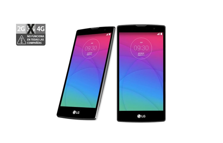 LG Magna 4G LTE, Android™ Lollipop, pantalla 5.0" HD levemente curva y cámara de 8MP , LG Magna LTE