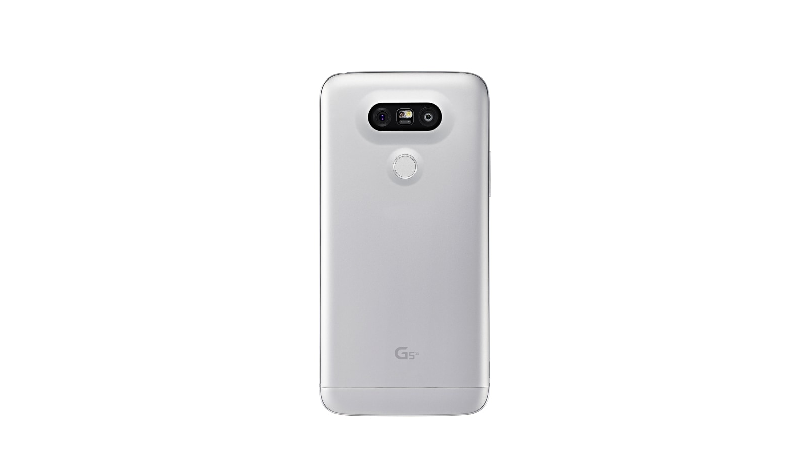 Vista frontal de LG G5 SE Silver – El Primer Smartphone Modular del Mundo G5 Silver
