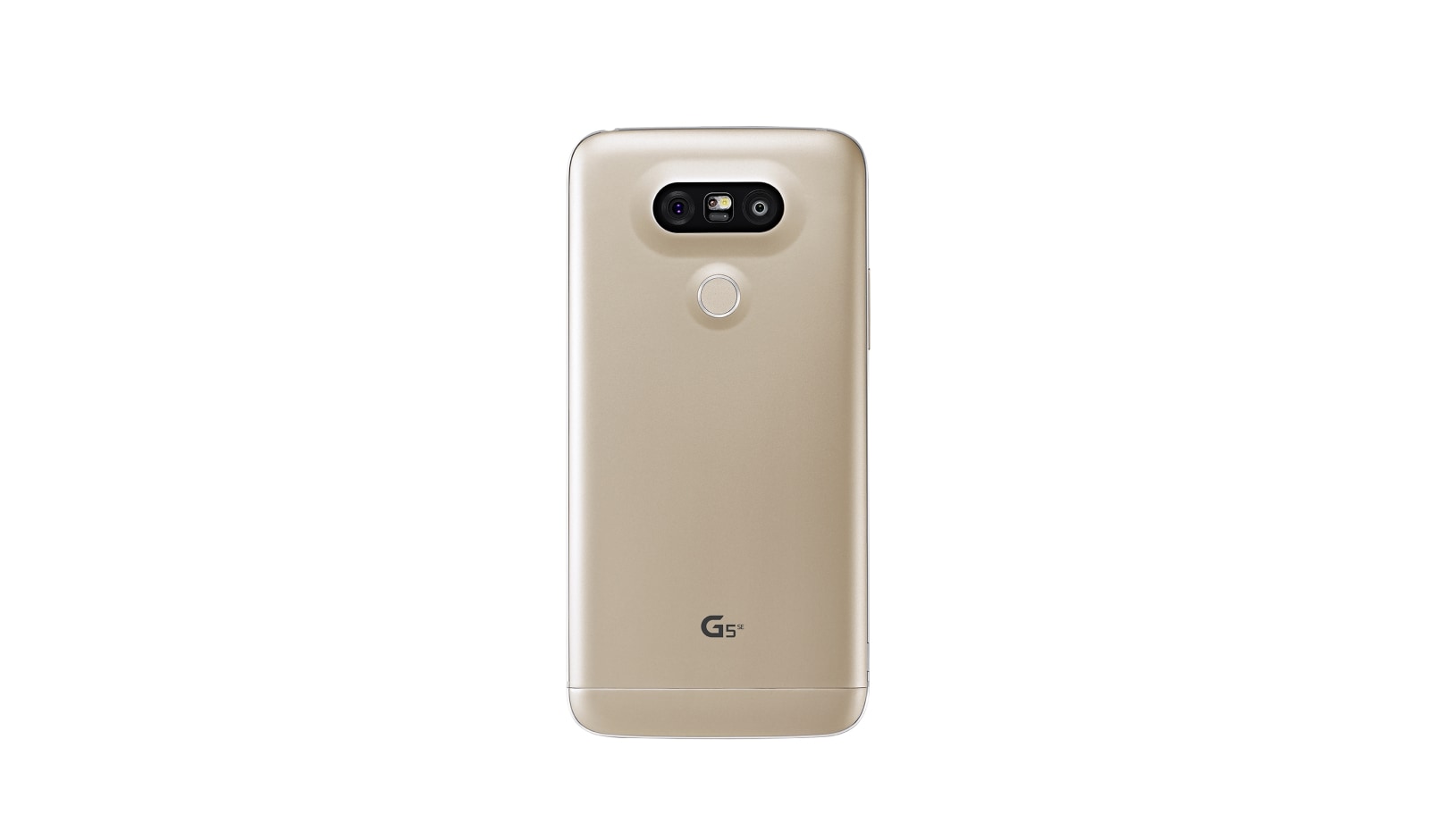 Vista frontal de LG G5 SE Gold – El Primer Smartphone Modular del Mundo G5 Gold