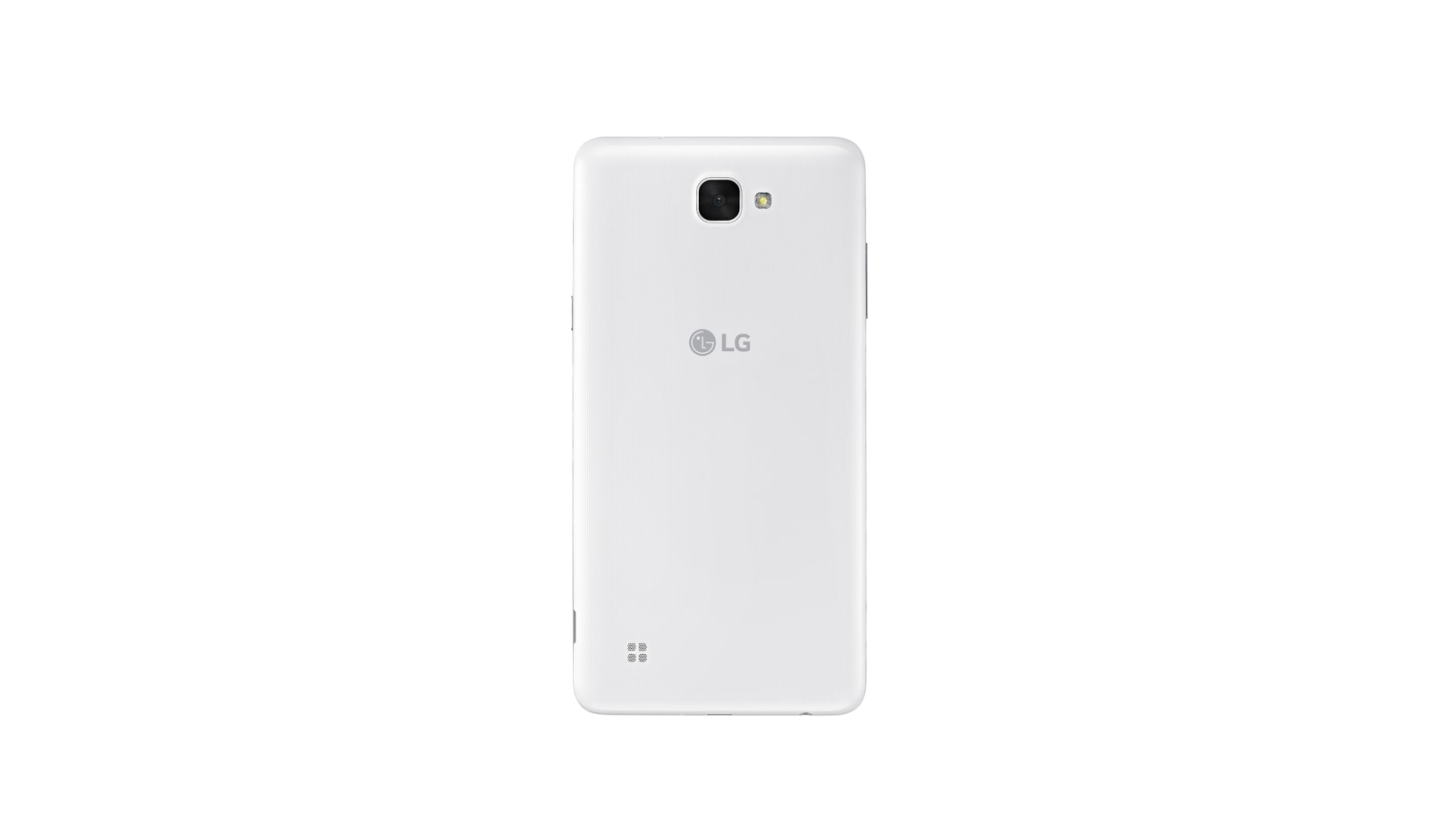 Vista frontal de LG X Max White con pantalla de 5,5&#39;&#39; y cámara principal de 13MP con Auto-Focus LG X Max - White